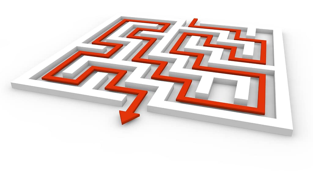 Maze with a one way out. This is the header picture of the https://photocopiersuppliers.uk's section Why Choose Us